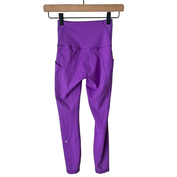 Lululemon Wunder Train High‑Rise Tight with Pockets 25″ - Picture 4 of 8